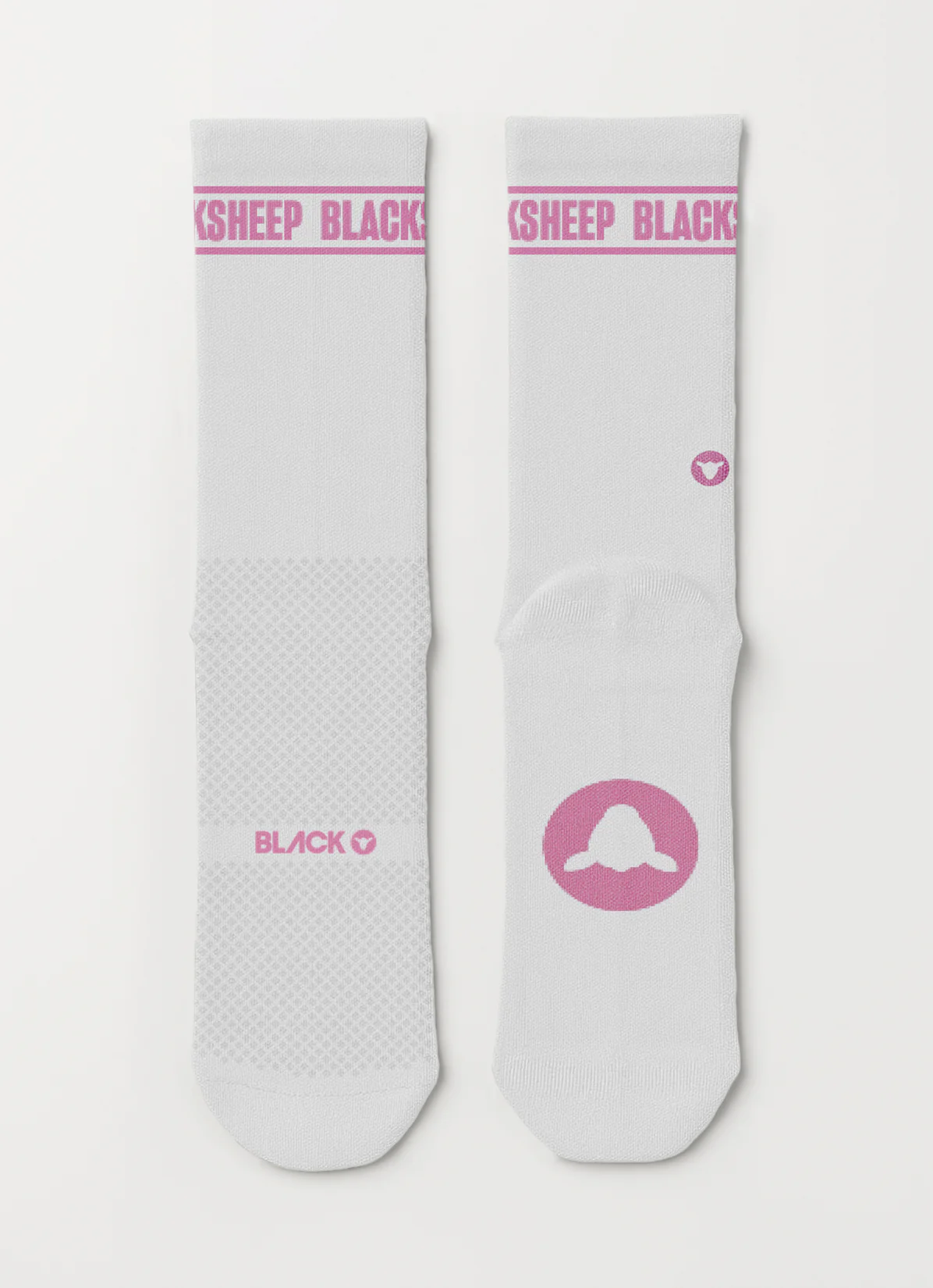Crew Sock - Tape White Rose