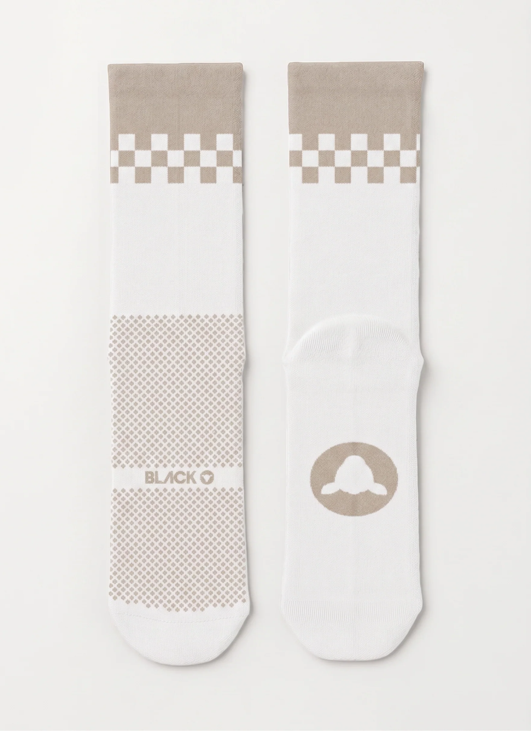 Perfect Crew Sock - Titanium Check