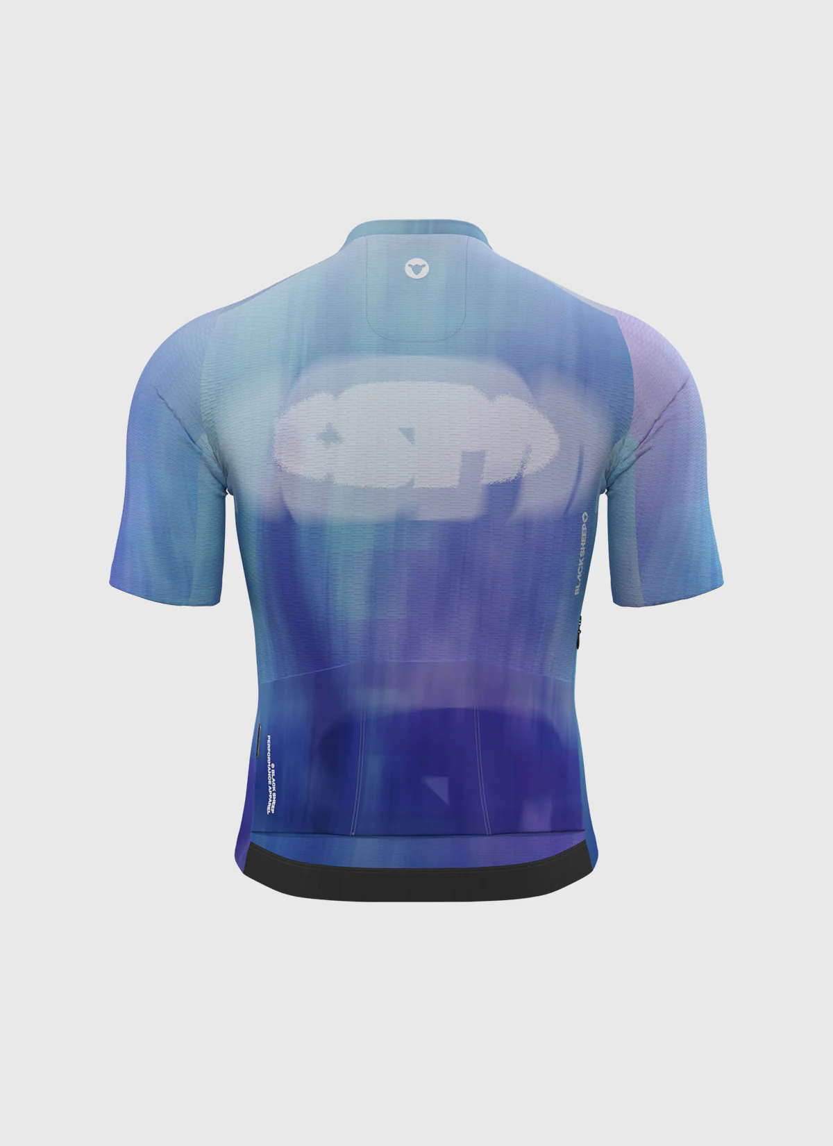 Men's Aero SS Jersey - Indigo Fractel - Image 5