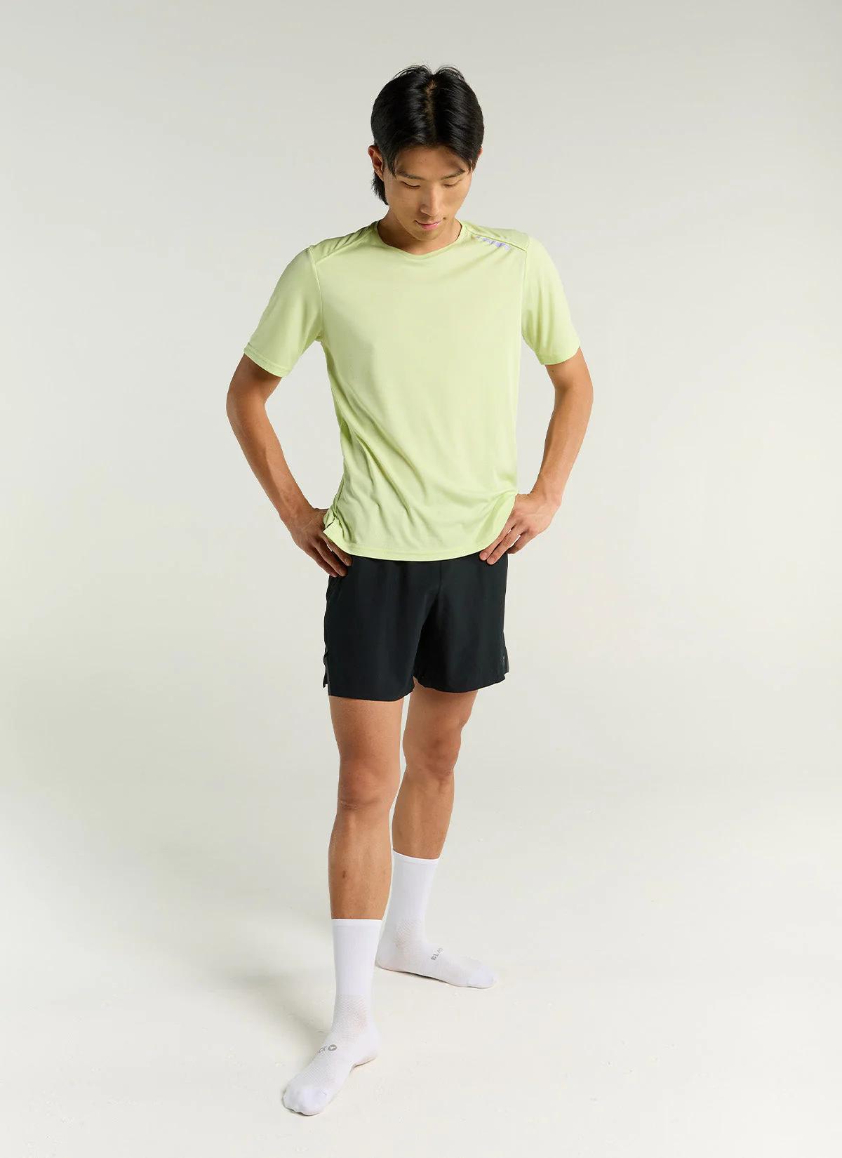 Men's Dry SS Tee - Shadow Lime - Image 3