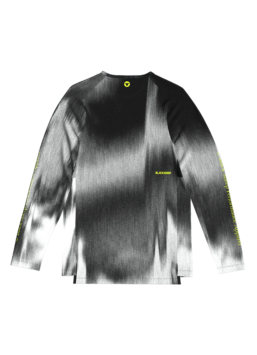Men's Drylite LS Tee - Static Black - Image 4