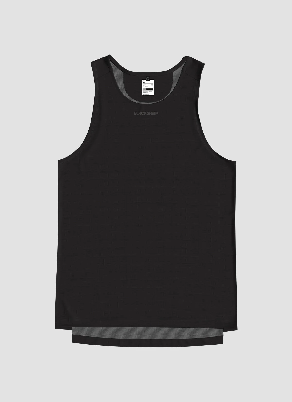 Men's Drylite Singlet - Black