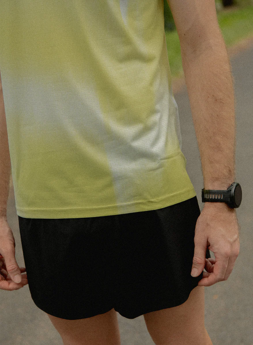 Men's Drylite Singlet - Static Lime - Image 3