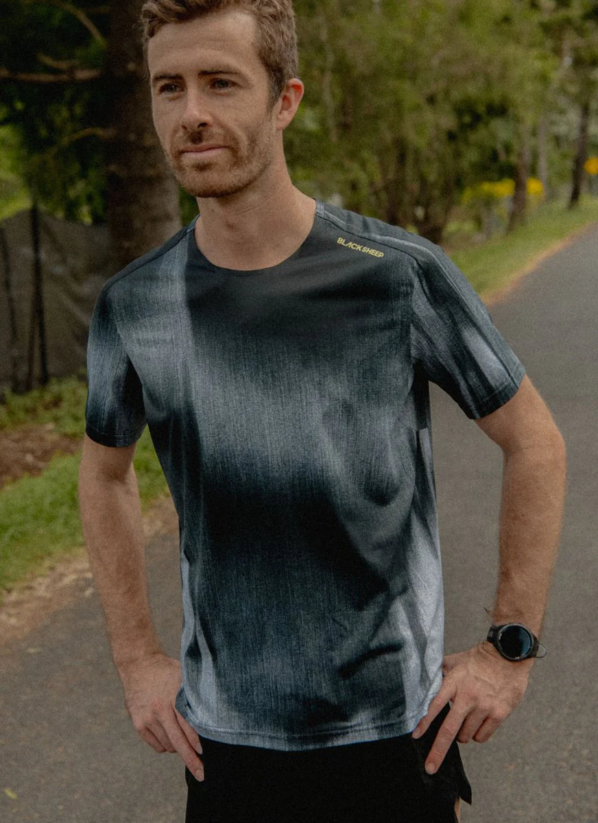 Men's DryLite SS Tee - Static Black - Image 3