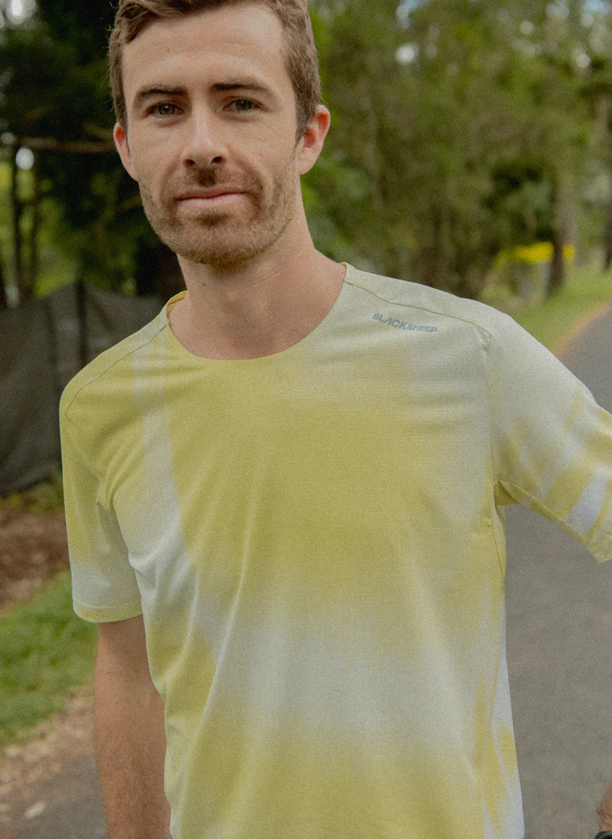 Men's DryLite SS Tee - Static Lime - Image 2