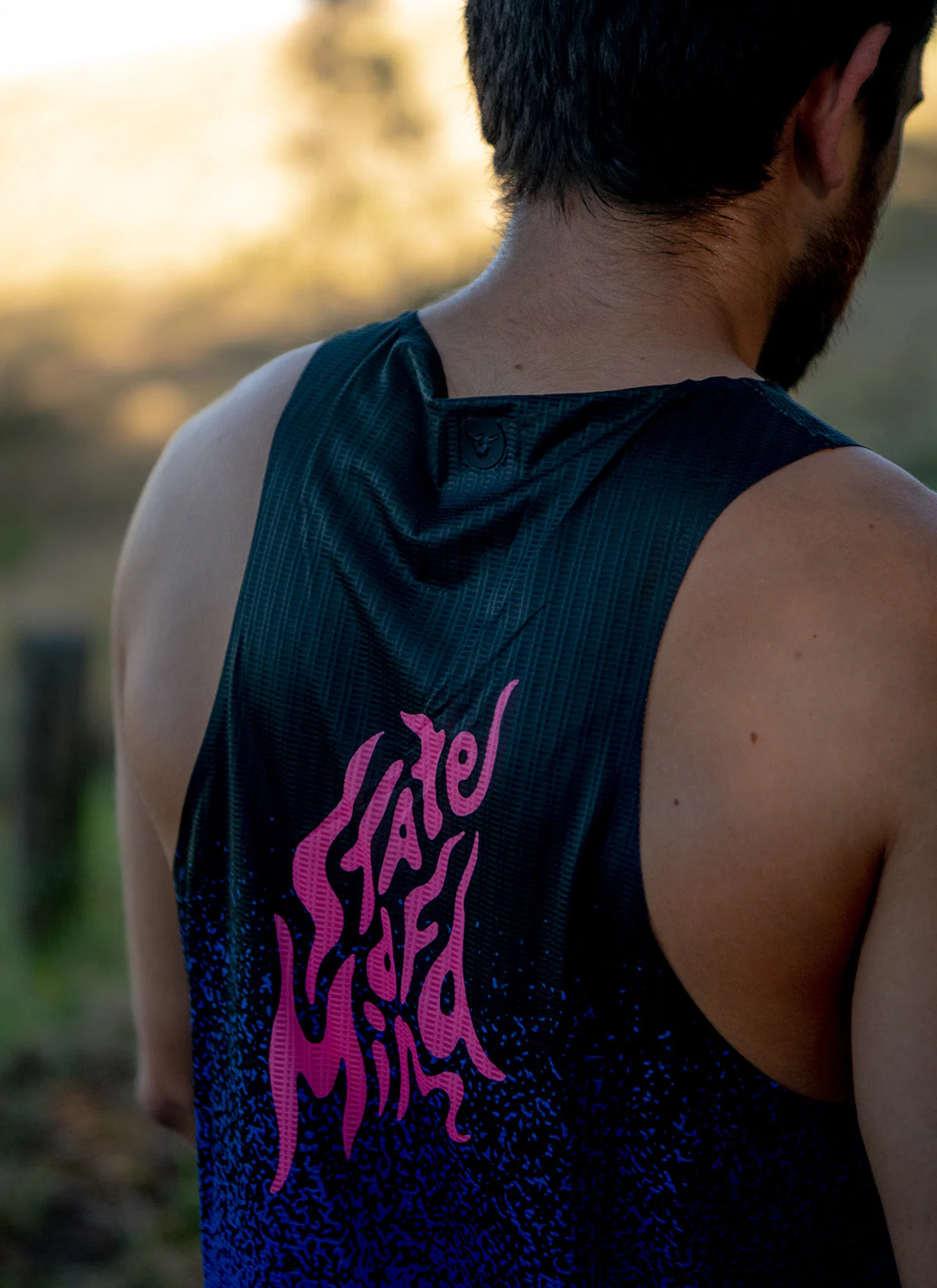 Men's FlyMesh Singlet - Midnight Mind - Image 3