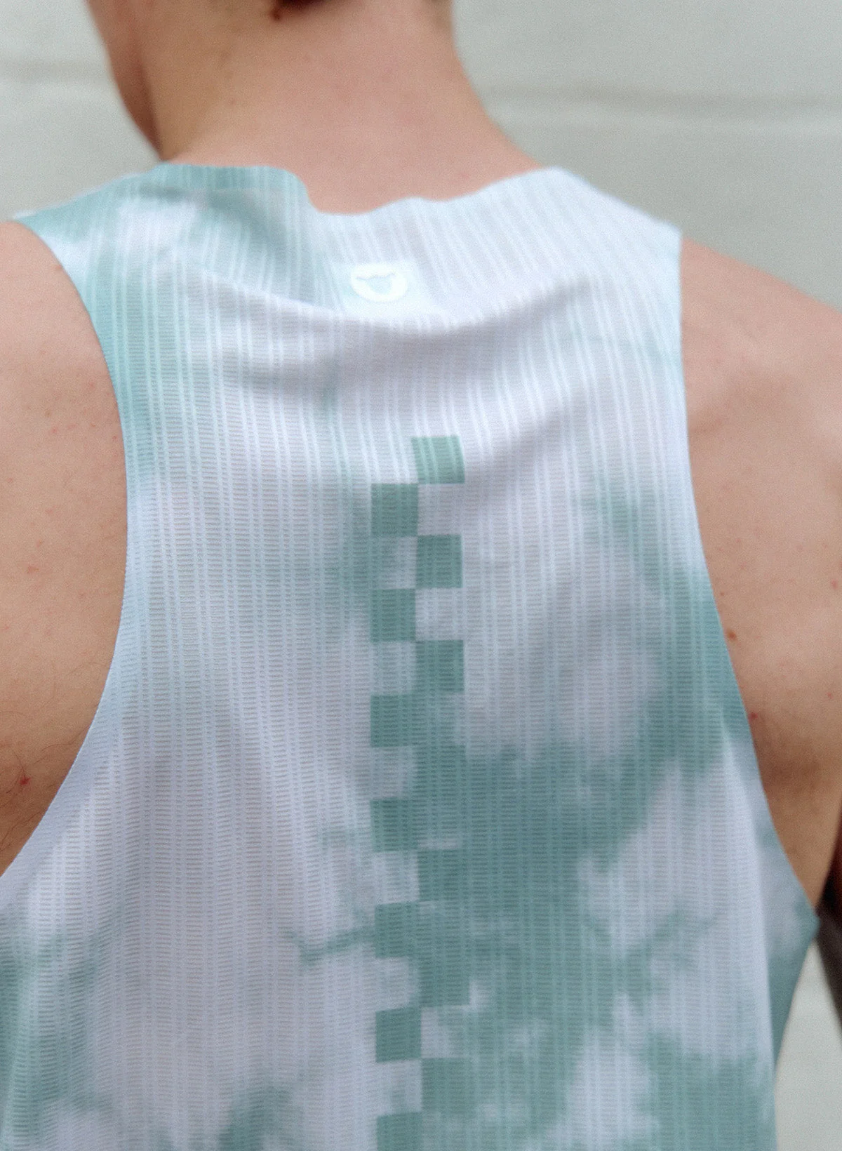 Men's FlyMesh Singlet - Sage Green - Image 4
