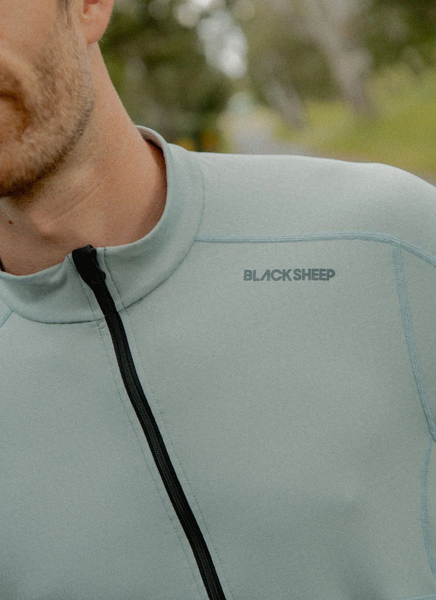 Men's GridFleece LS Pullover - Performance Titanium - Image 2