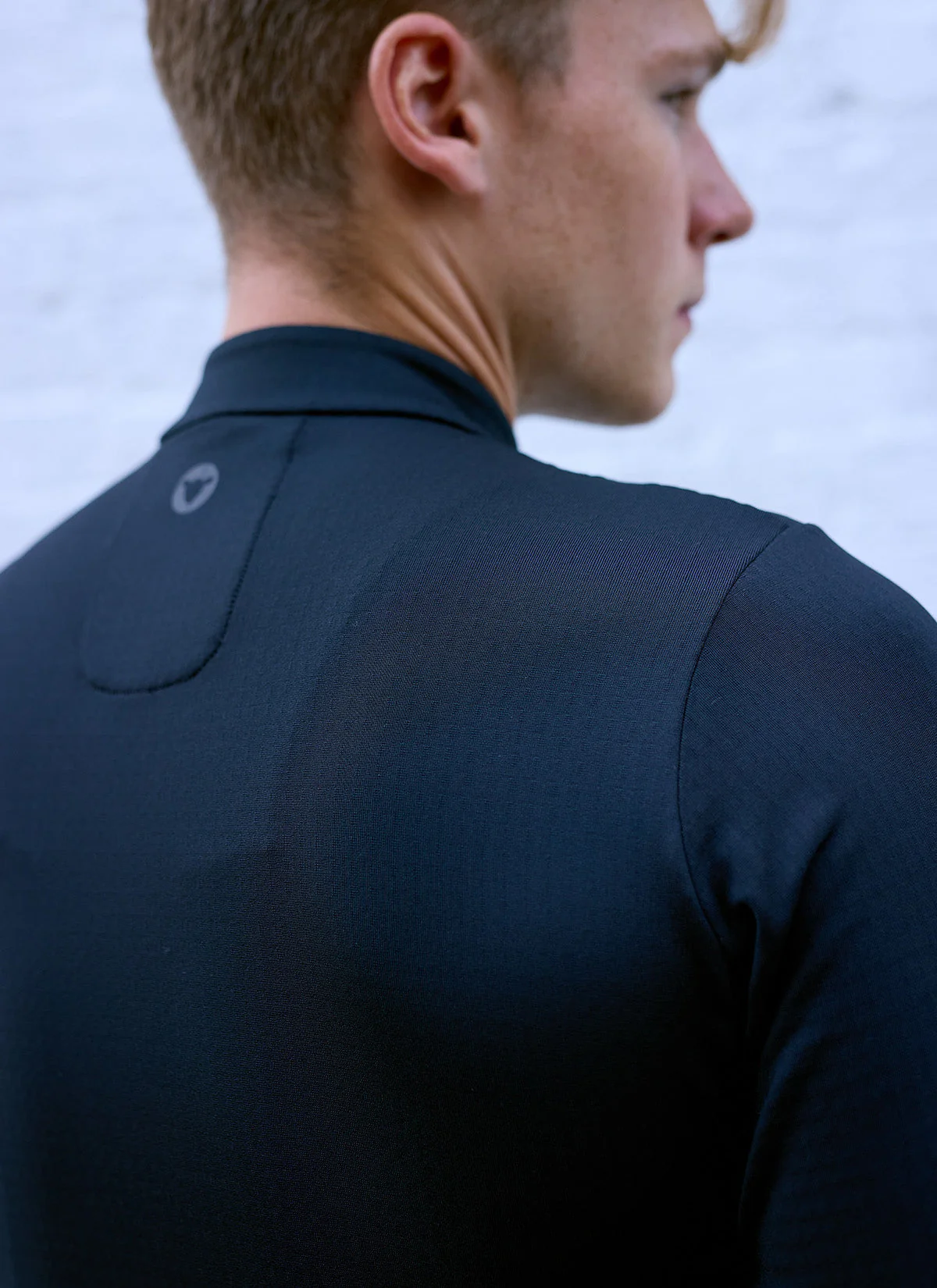 Men's GridFleece Thermal Jersey - Black - Image 3
