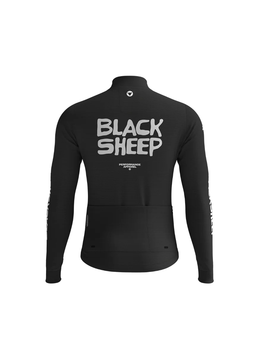 Men's GridFleece Thermal Jersey - PERFORMANCE BLACK - Image 3
