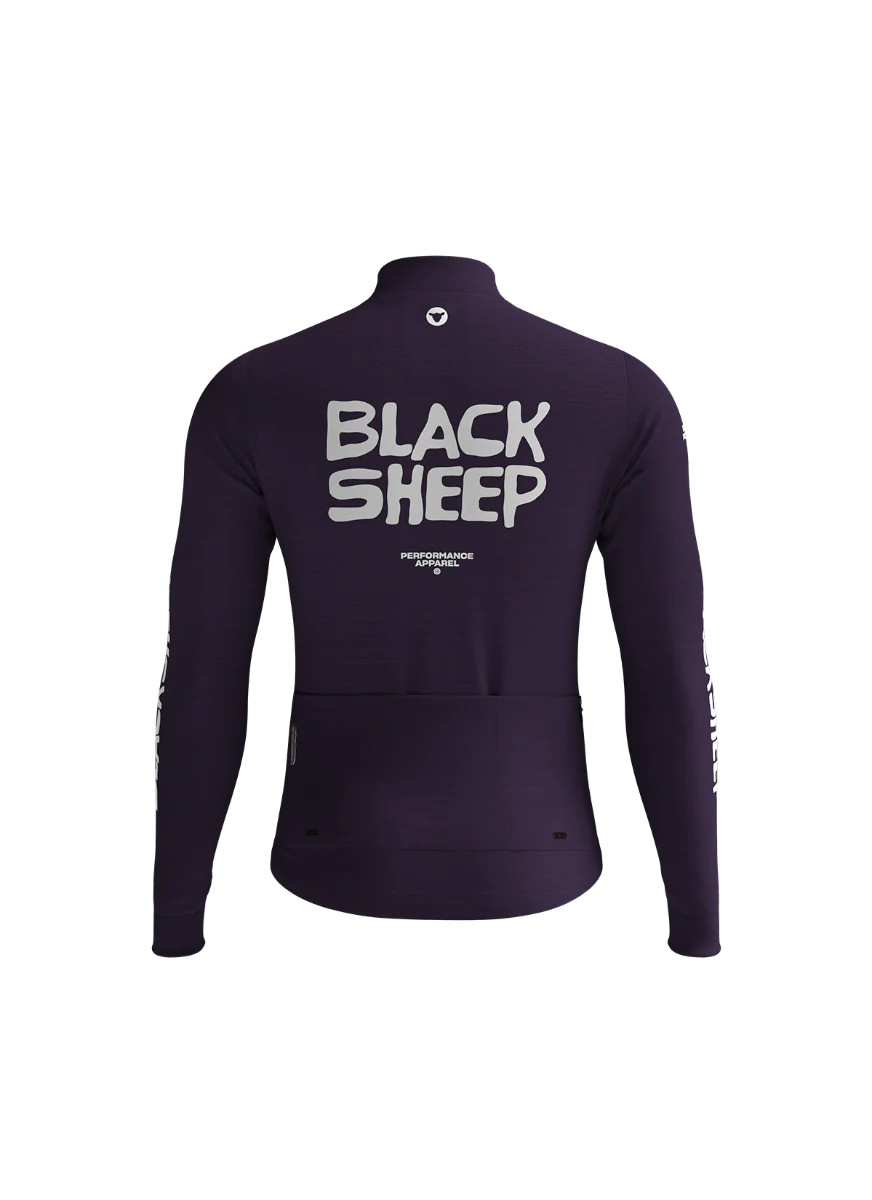 Men's GridFleece Thermal Jersey - PURPLE VELVET - Image 3
