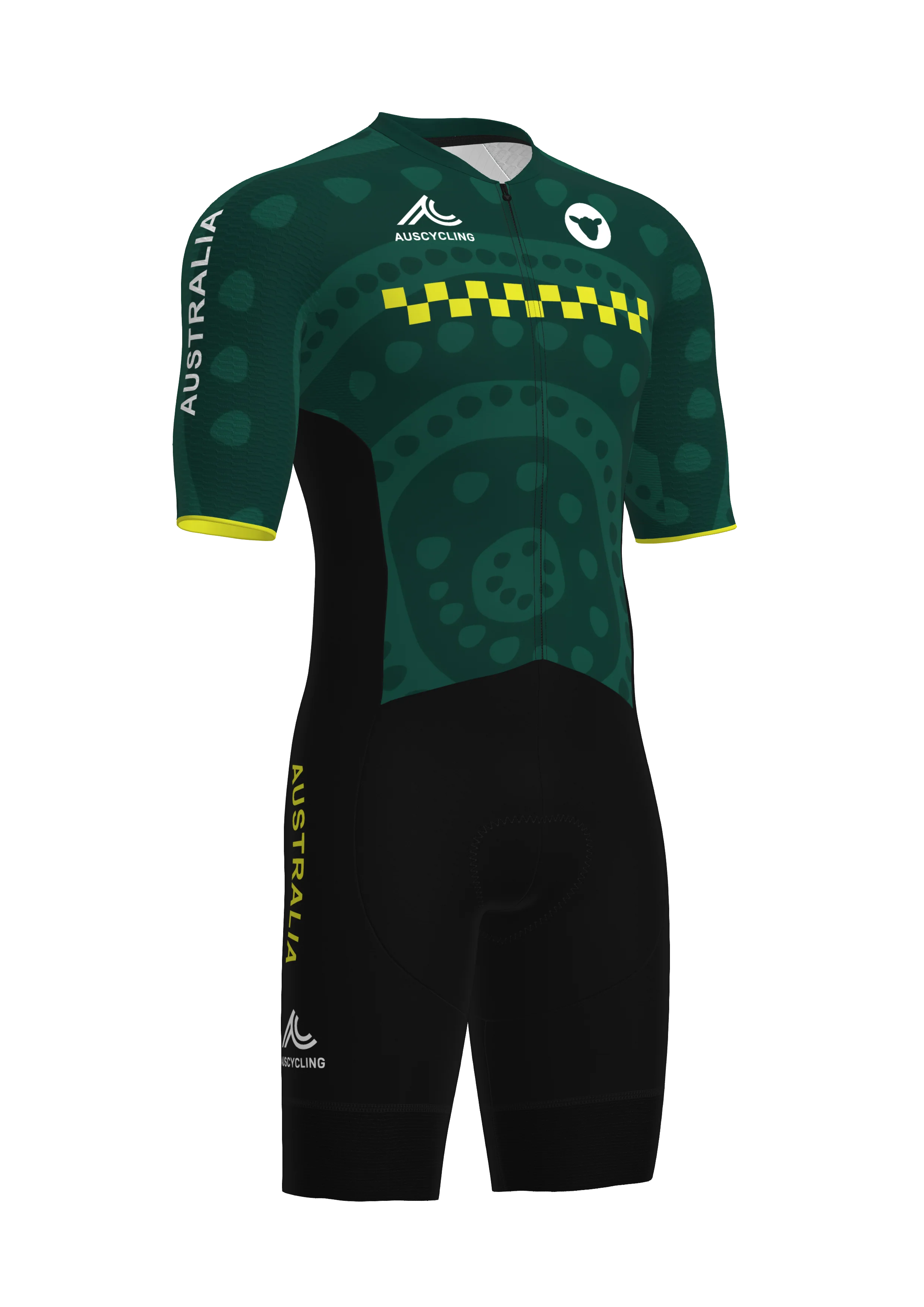 Men's SS Skinsuit - AusCycling 26 - Image 2