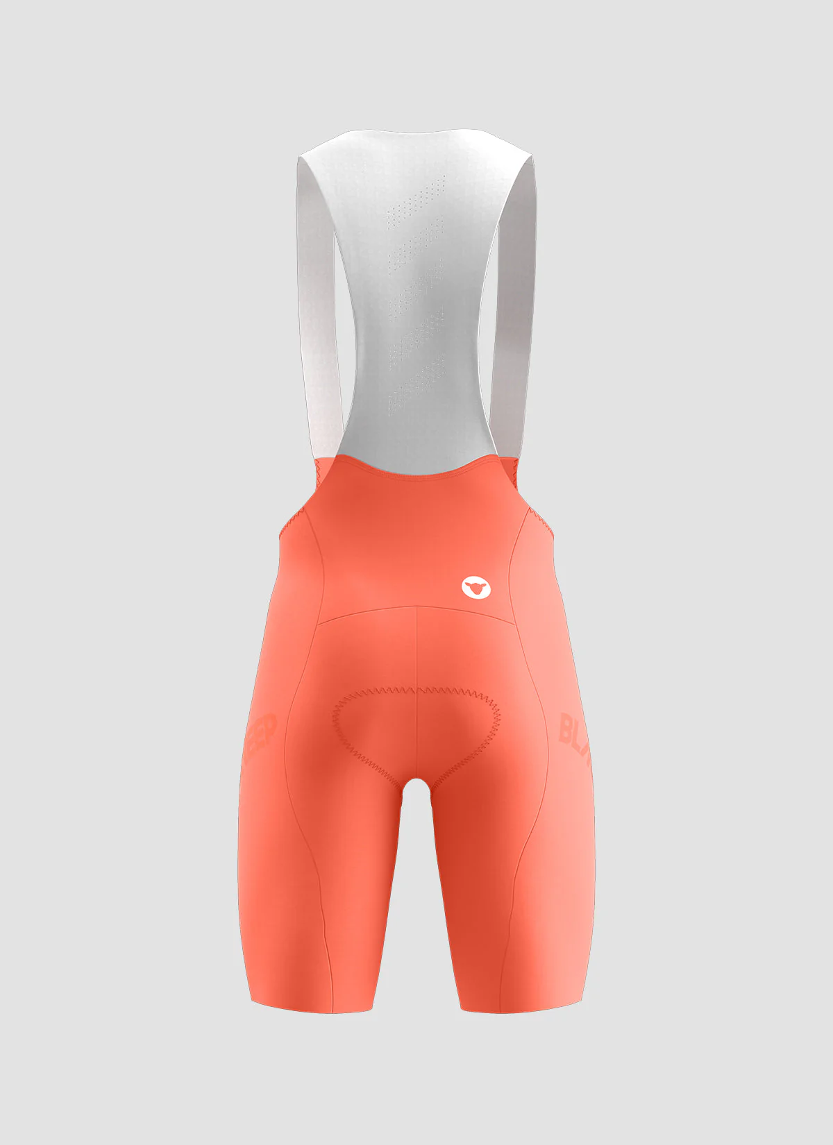 Men's Team Bib - Super Coral - Image 4