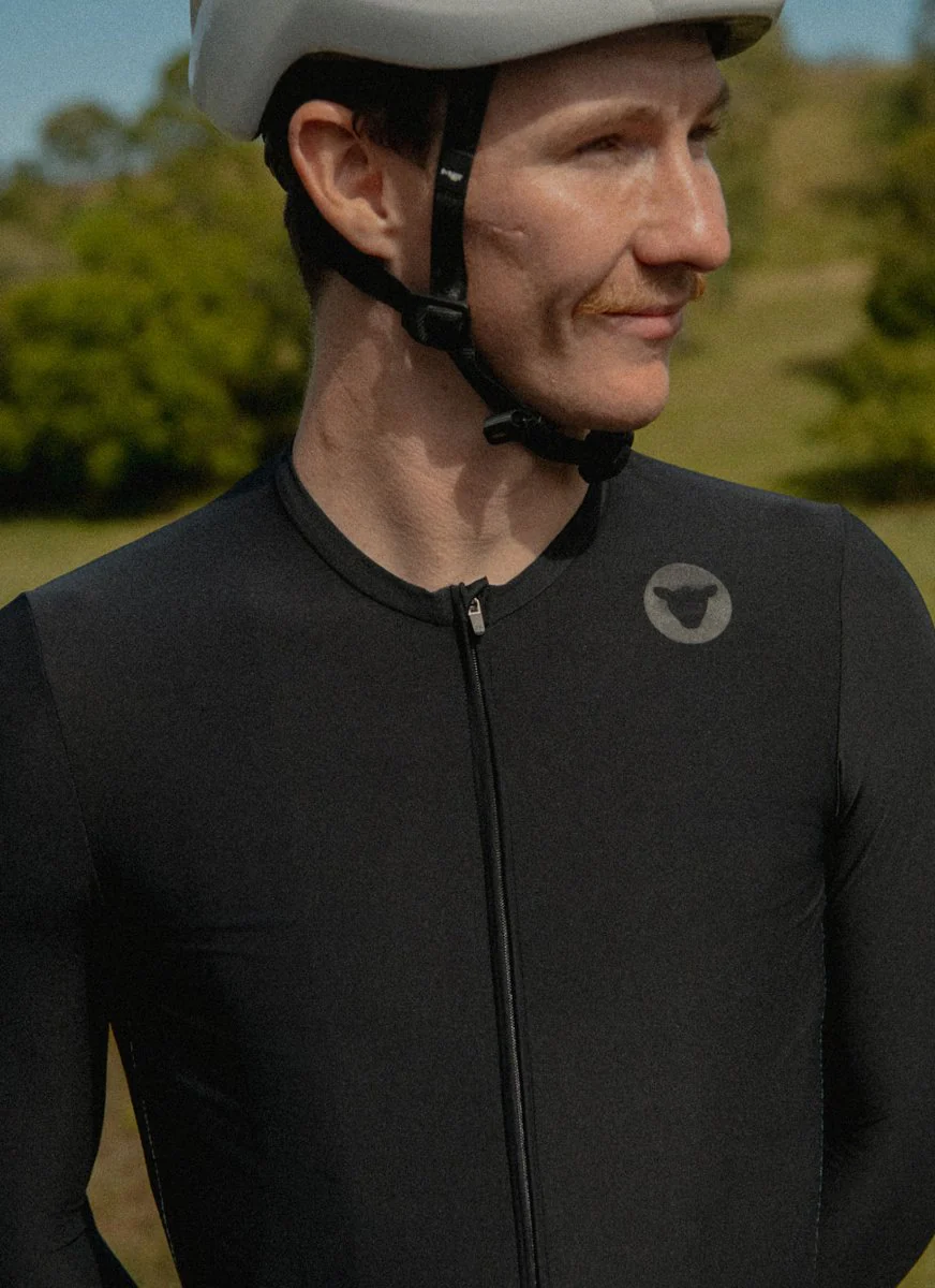 Men's Team LS Jersey - BLACK - Image 2