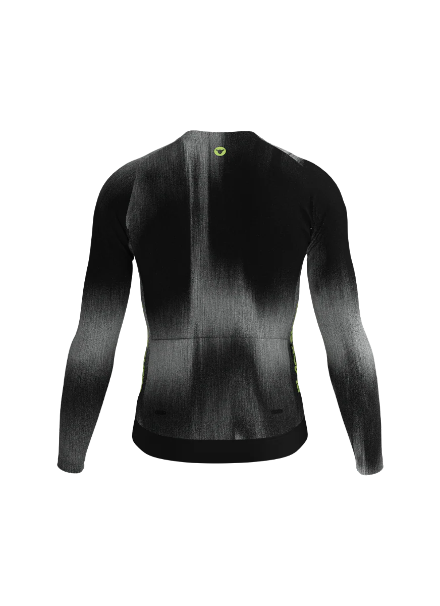 Men's Team LS Jersey - STATIC BLACK - Image 3