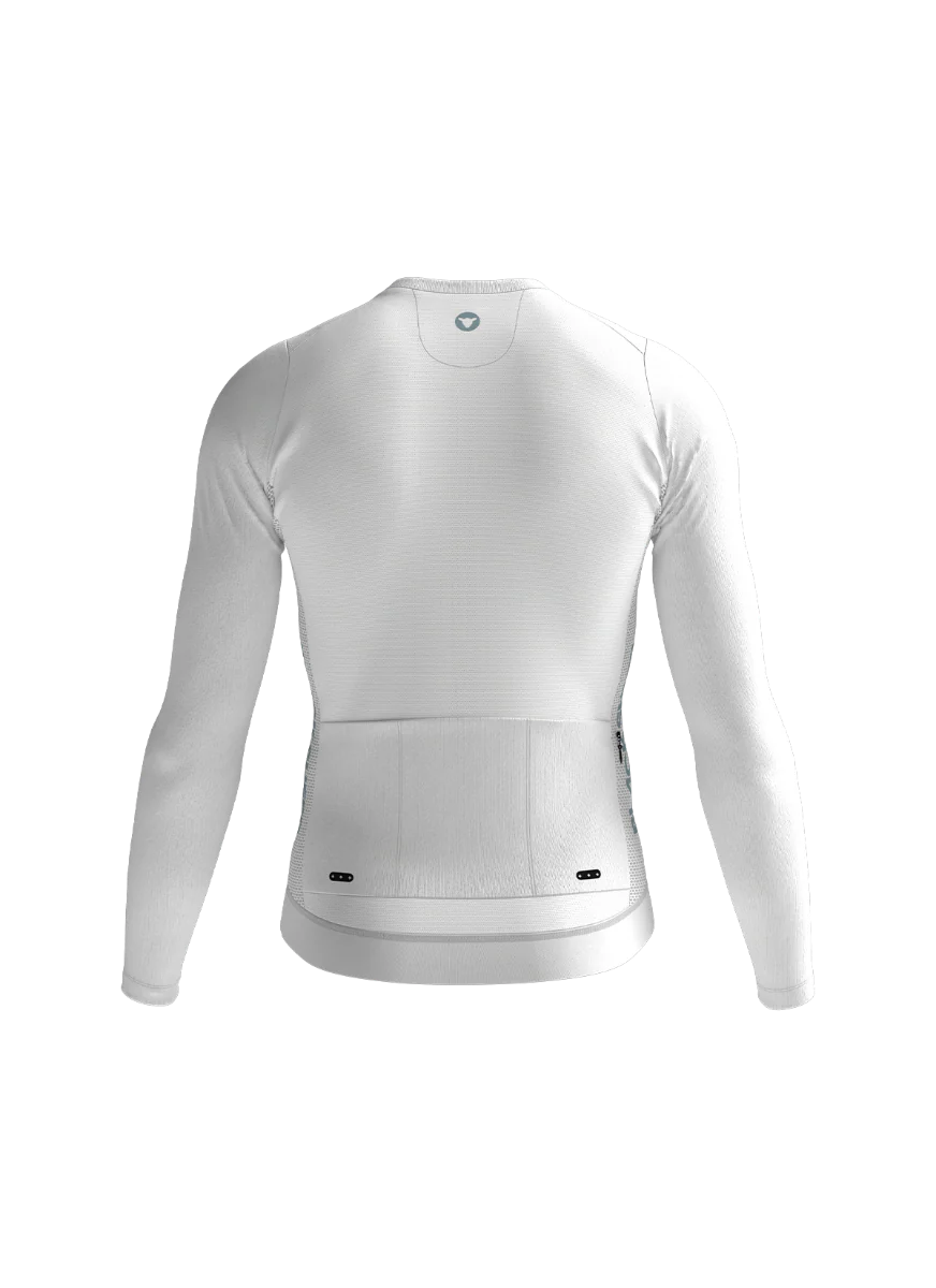 Men's Team LS Jersey - WHITE - Image 3