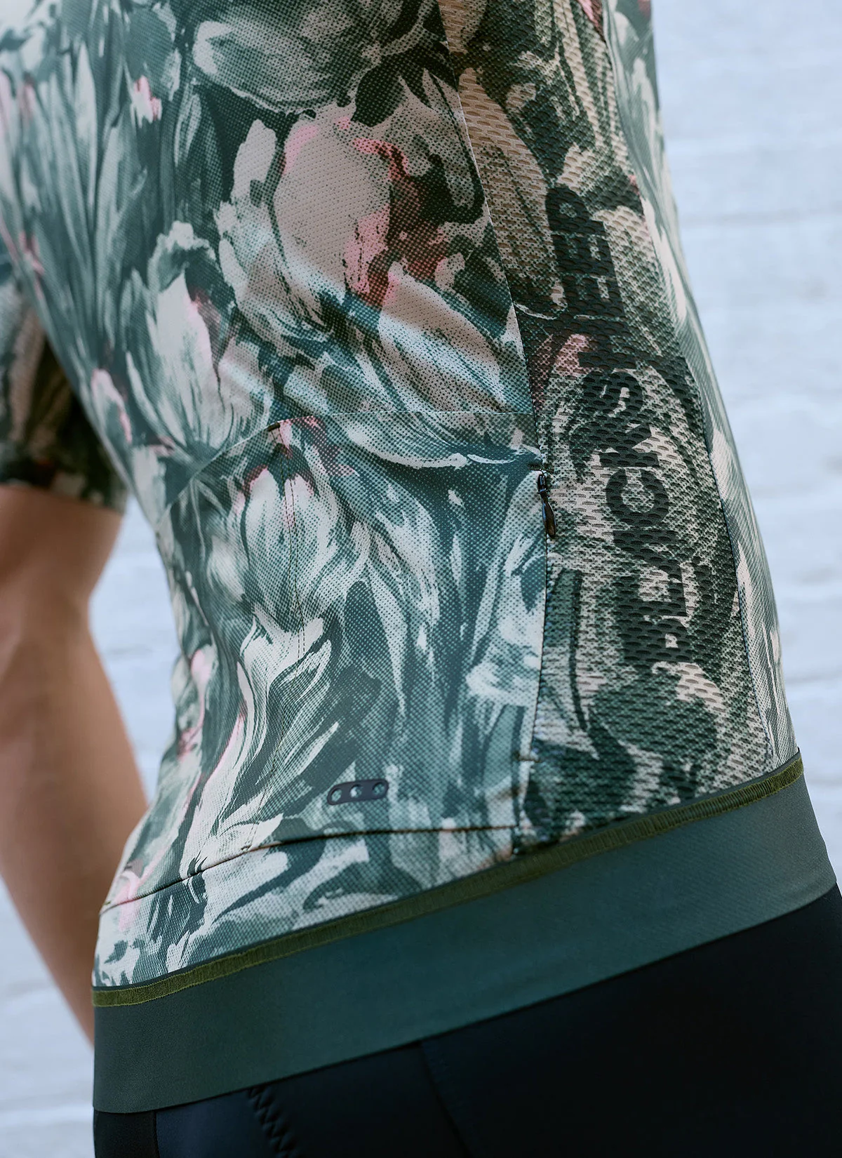 Men's Team SS Jersey - Forest Floral - Image 3