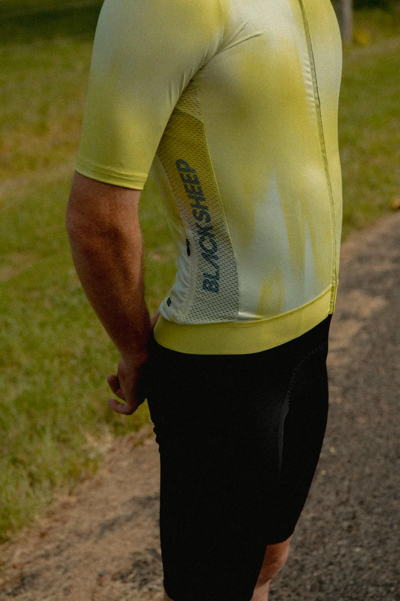 Men's Team SS Jersey - Static Lime - Image 3