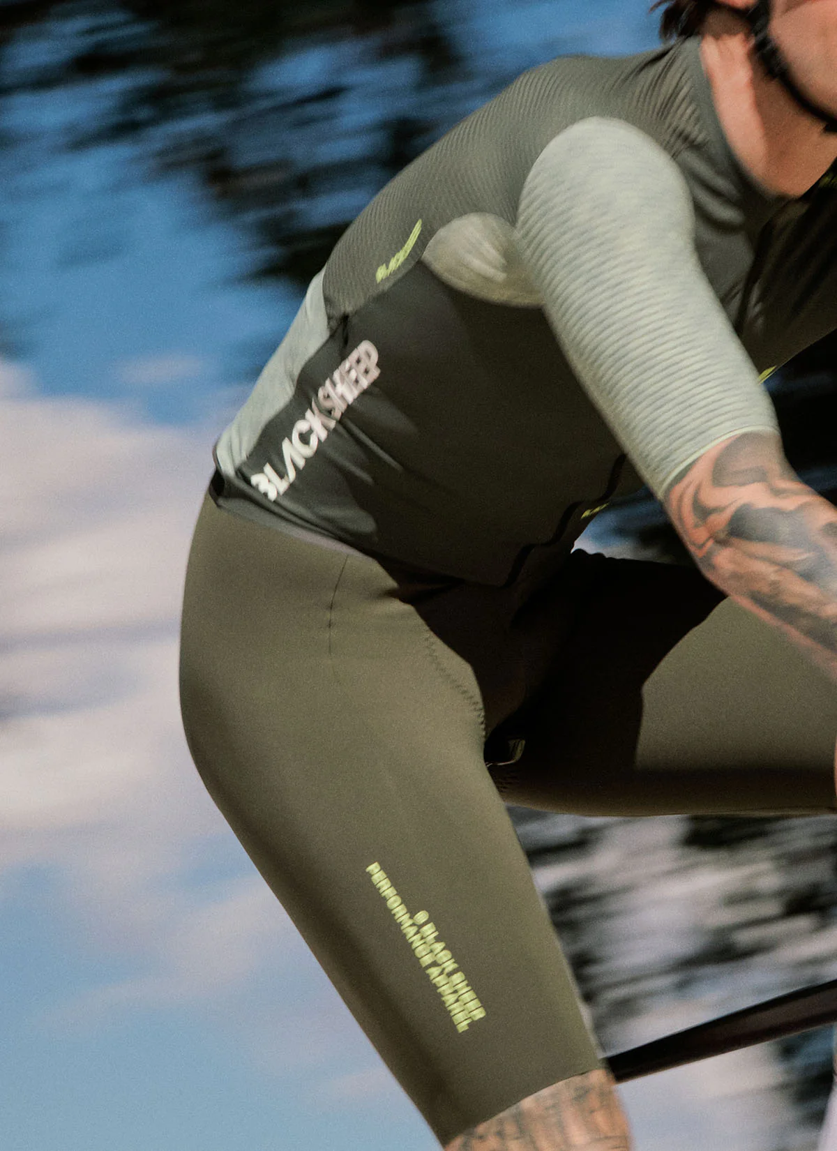Men's Zer0 Bib - Performance Racing Green - Image 2