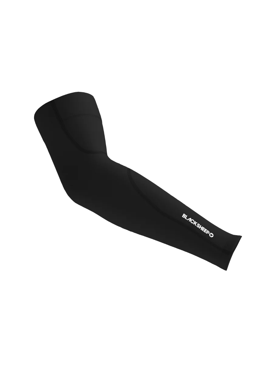 ThermoFleece Arm Warmers - PERFORMANCE BLACK - Image 3