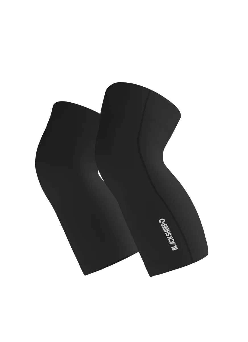 ThermoFleece Knee Warmers - PERFORMANCE BLACK