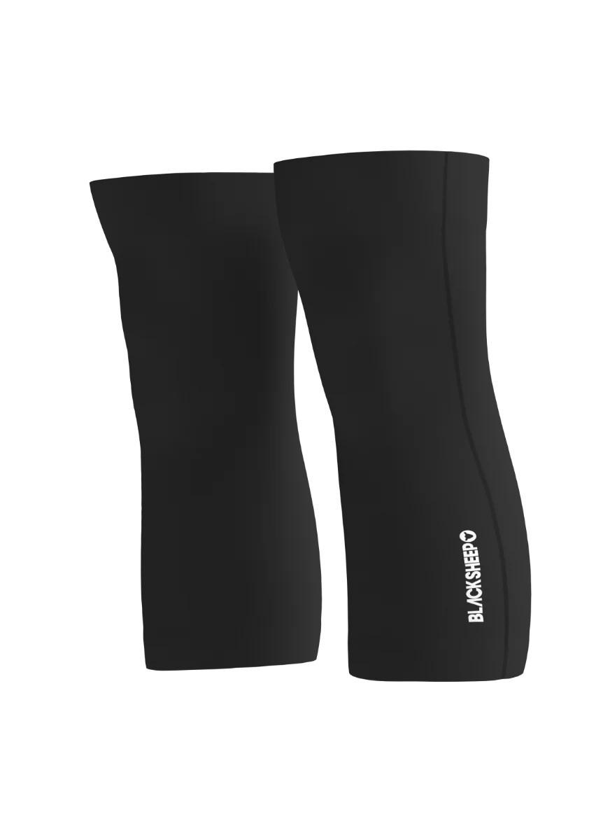 ThermoFleece Knee Warmers - PERFORMANCE BLACK - Image 2