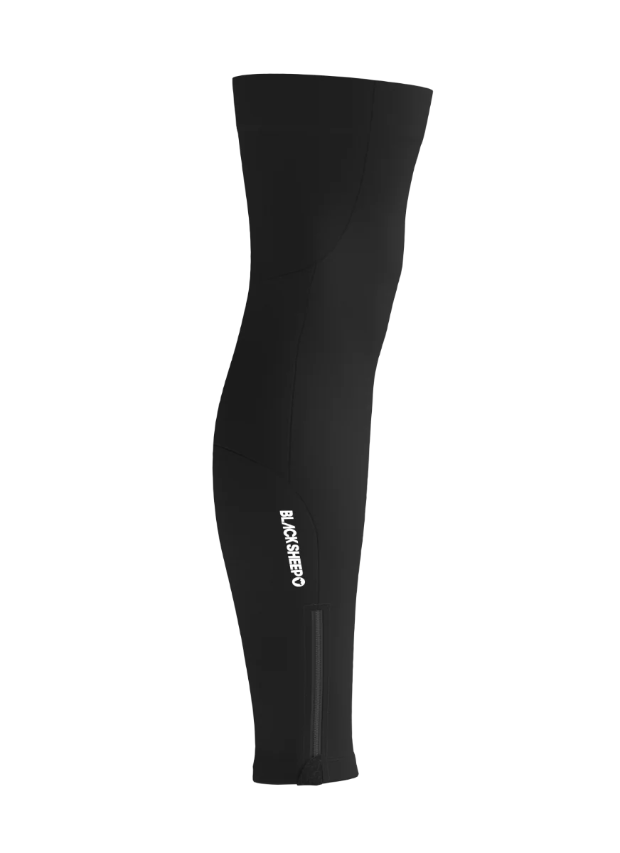 ThermoFleece Leg Warmers - PERFORMANCE BLACK - Image 3