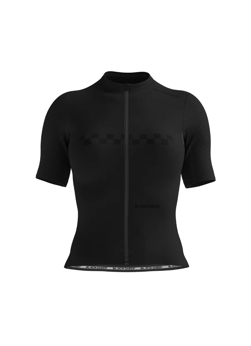 Women's AeroWeave SS Jersey - Classic Black