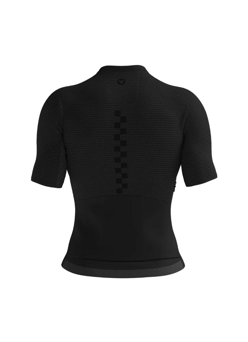 Women's AeroWeave SS Jersey - Classic Black - Image 4