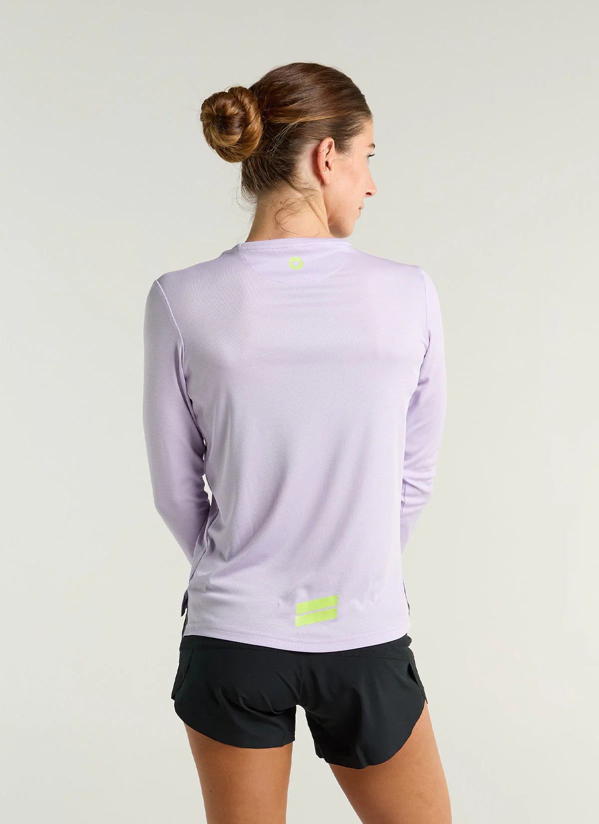 Women's Dry LS Tee - Pastel Lilac - Image 3