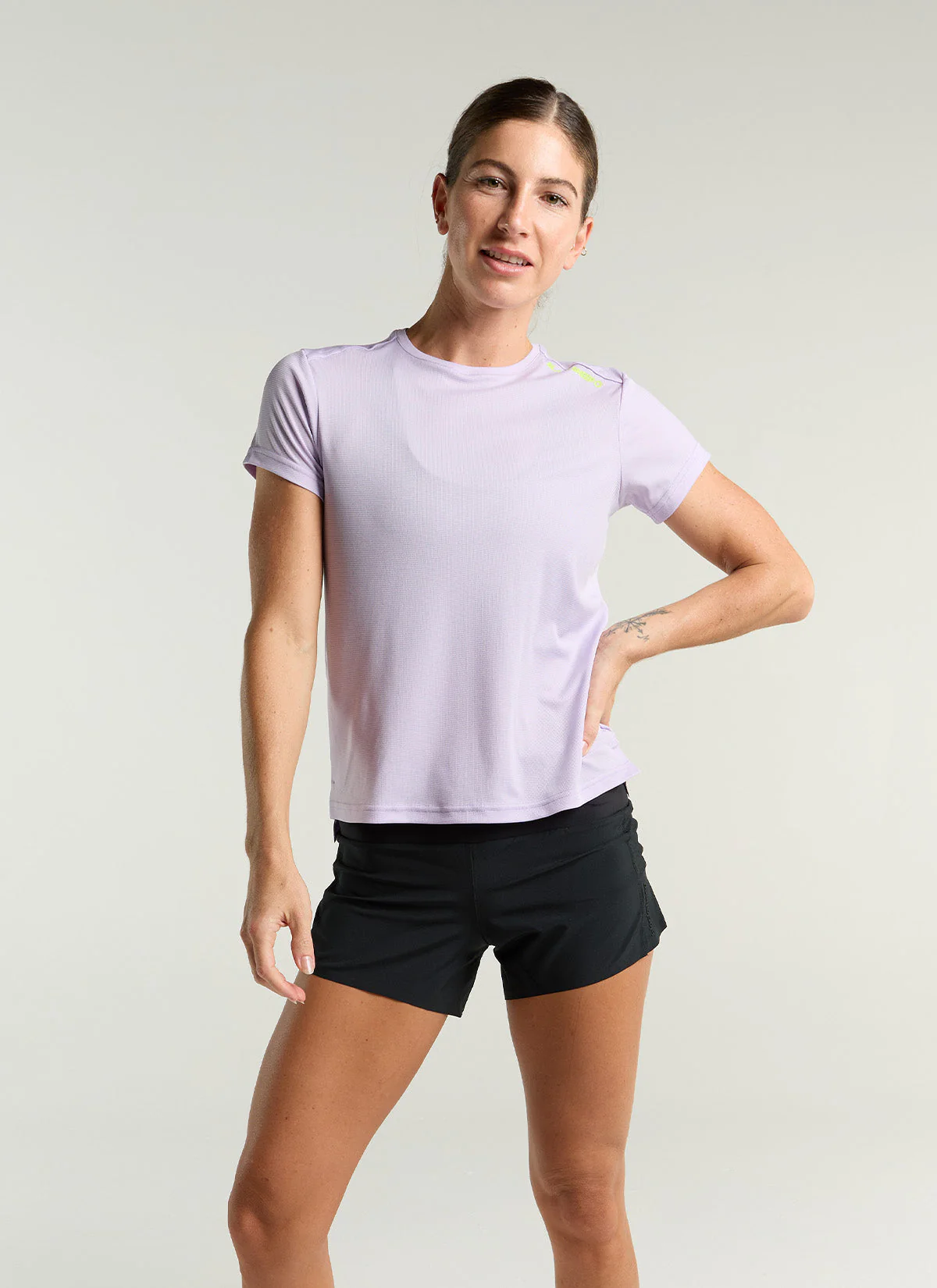 Women's Dry SS Tee - Pastel Lilac - Image 6