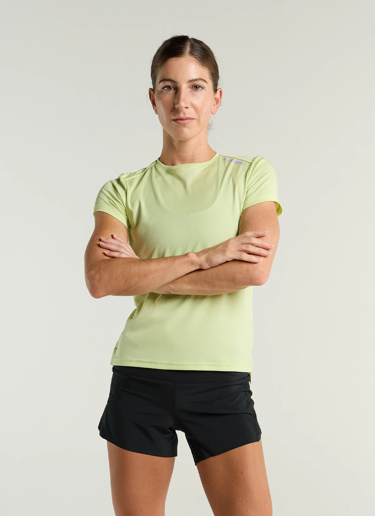 Women's Dry SS Tee - Shadow Lime - Image 2