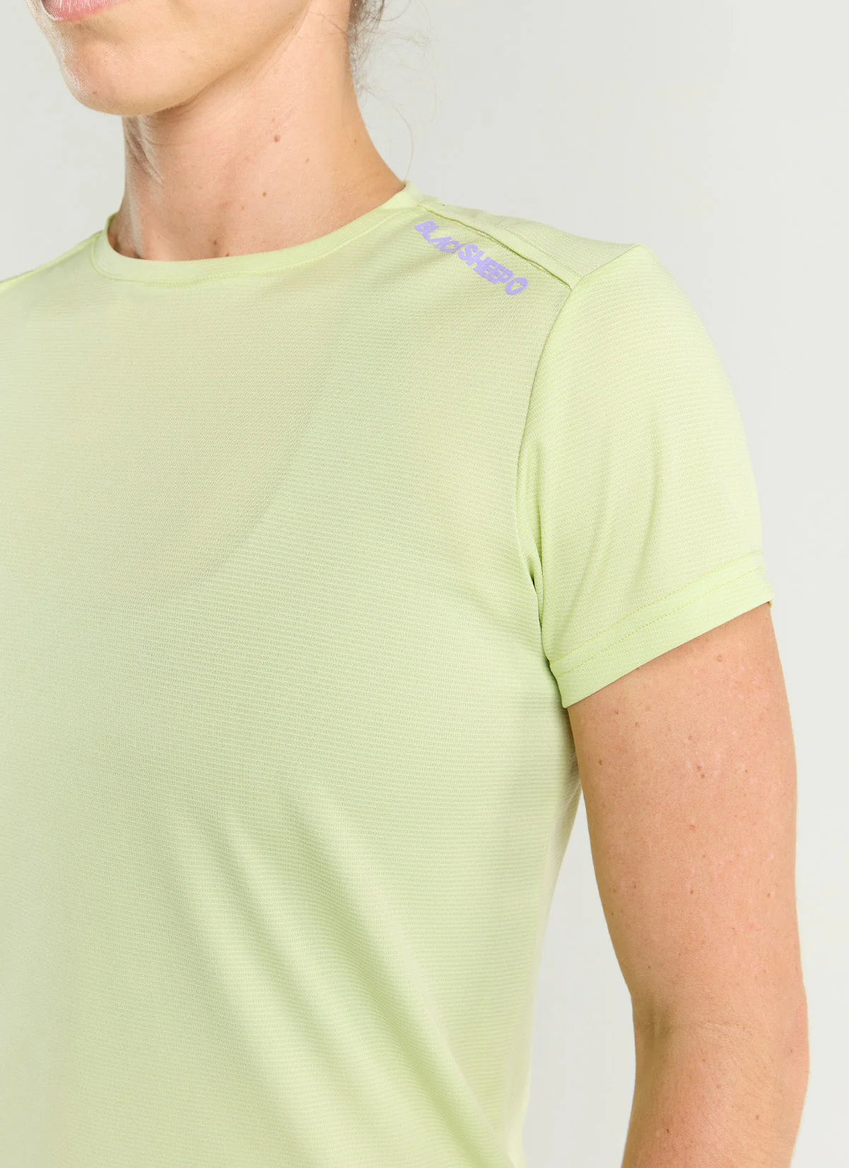 Women's Dry SS Tee - Shadow Lime - Image 5