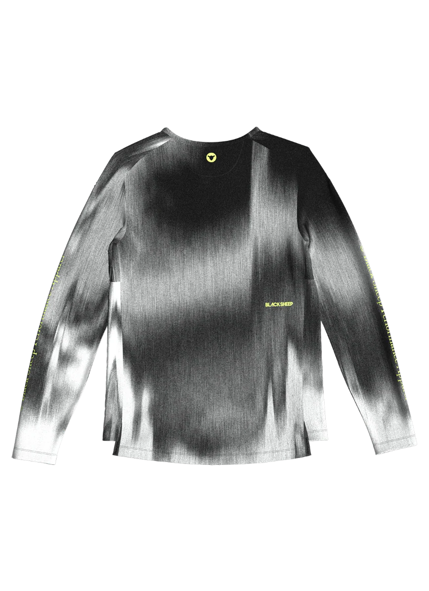 Women's Drylite LS Tee - Static Black - Image 4