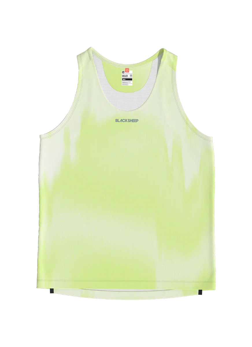 Women's Drylite Singlet - Static Lime