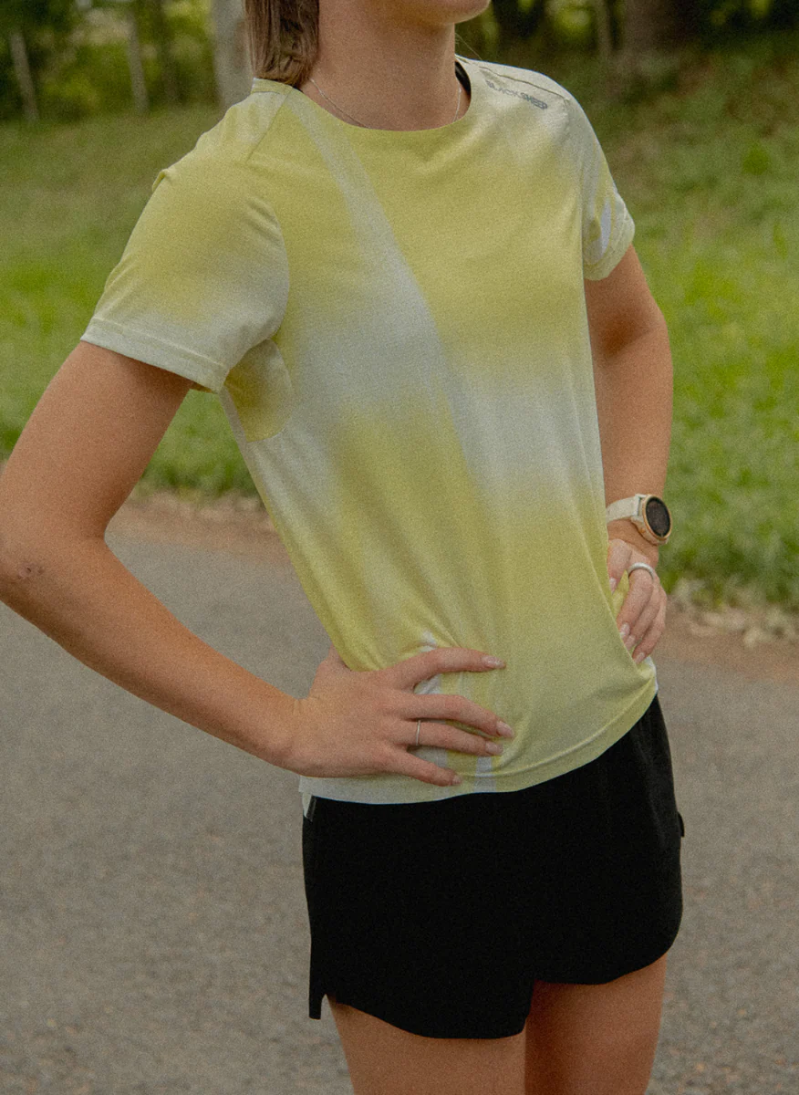 Women's Drylite SS Tee - Static Lime - Image 3