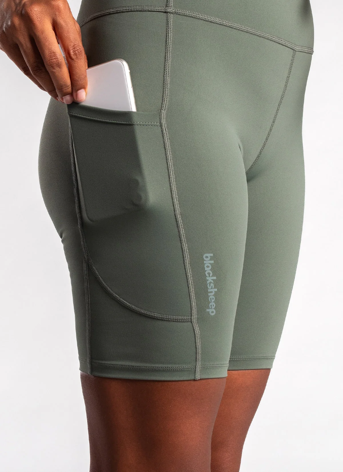 Women's Flex Half Tights - Sage - Image 3