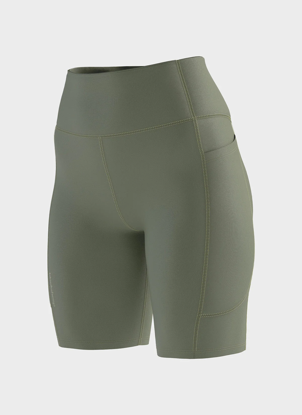 Women's Flex Half Tights - Sage - Image 4