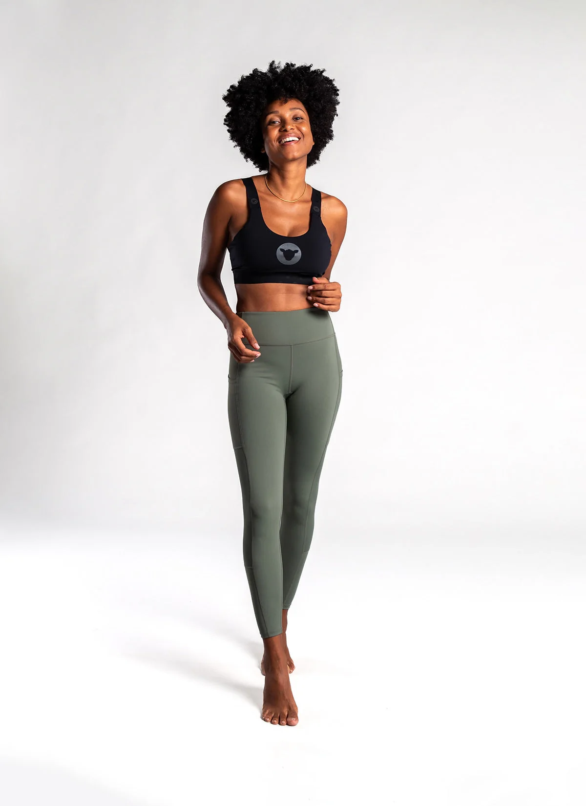 Women's Flex Tights - Sage - Image 2