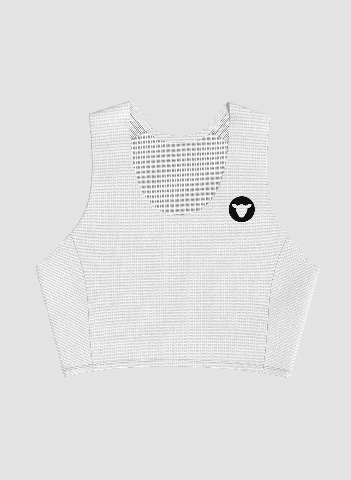 Women's FlyMesh Cropped Singlet - Untitled Ghost