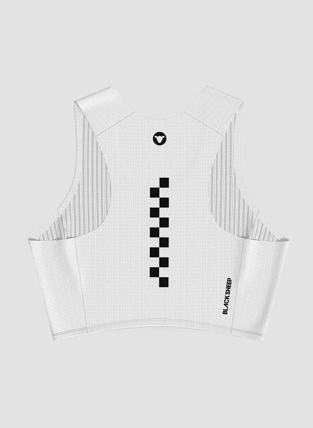 Women's FlyMesh Cropped Singlet - Untitled Ghost - Image 4