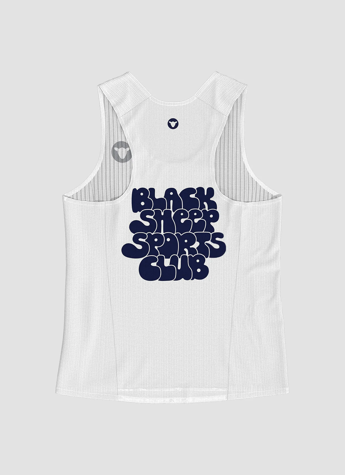 Women's FlyMesh Singlet - Sports Club White - Image 3