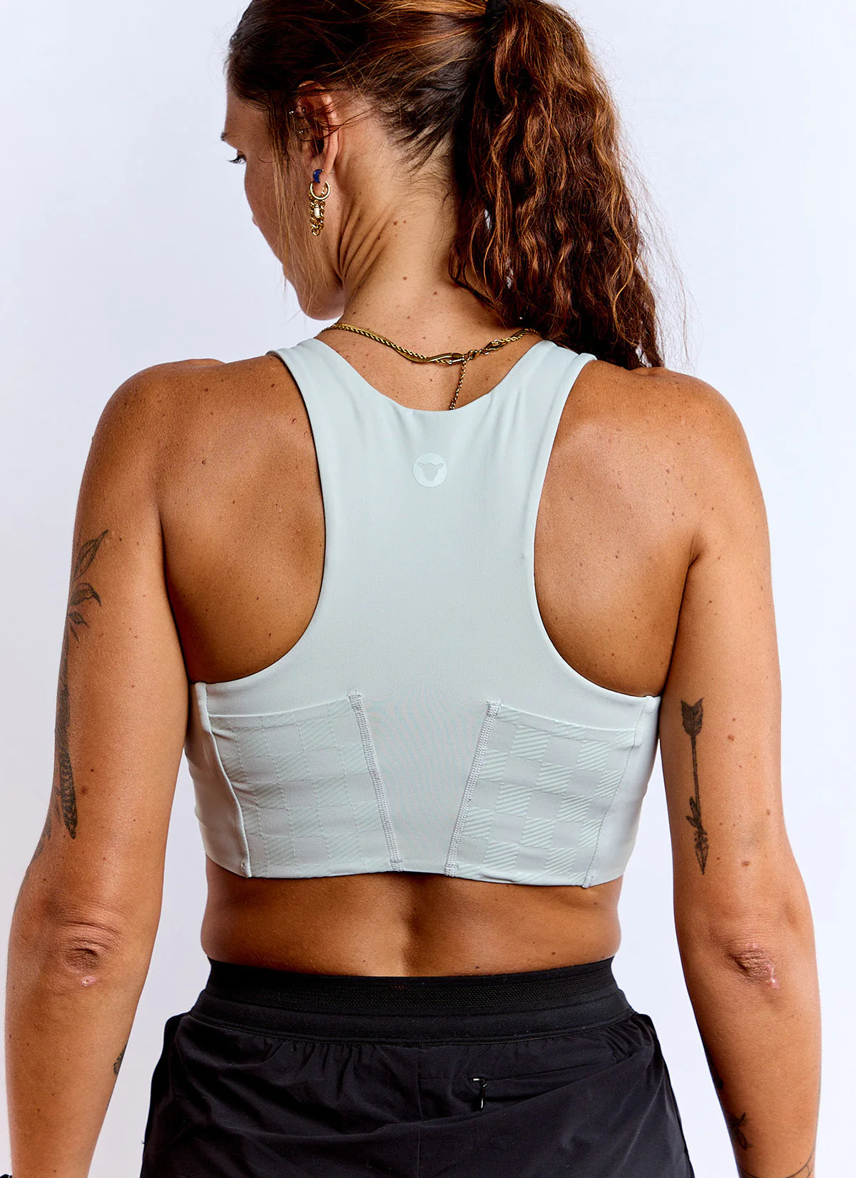 Women's Marathon Race Crop - Untitled Titanium - Image 2