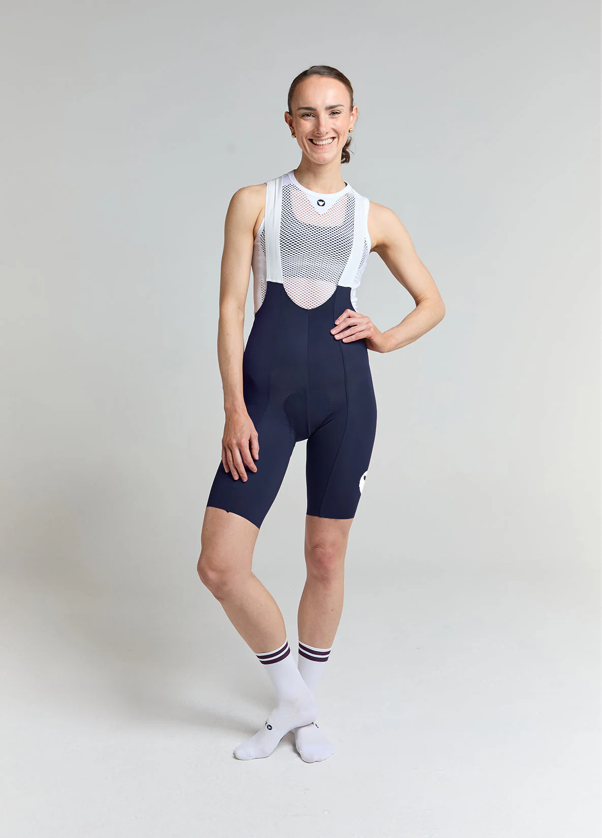Women's Team 10'' Bib - Midnight Navy - Image 2