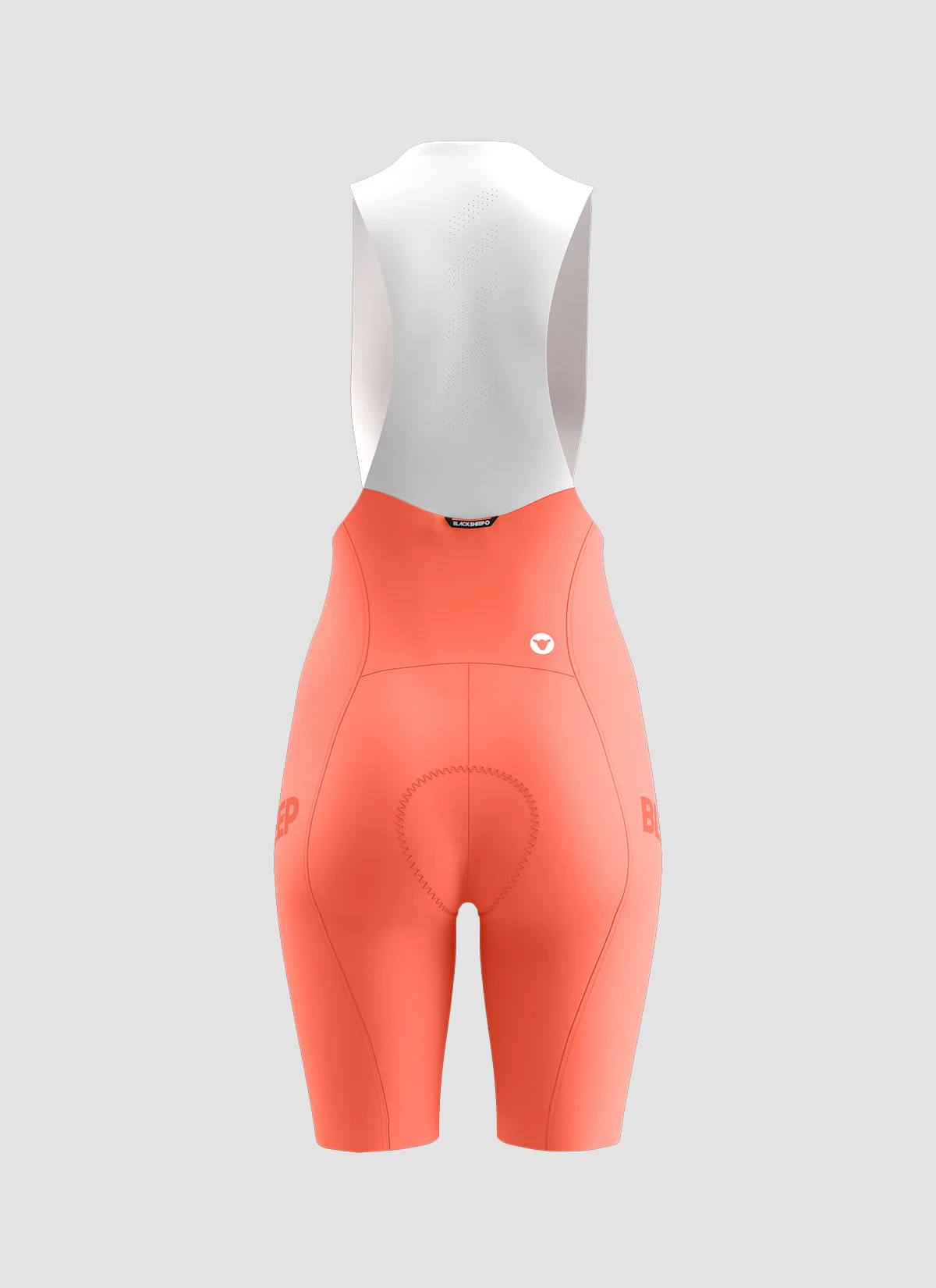 Women's Team 10'' Bib - Super Coral - Image 2