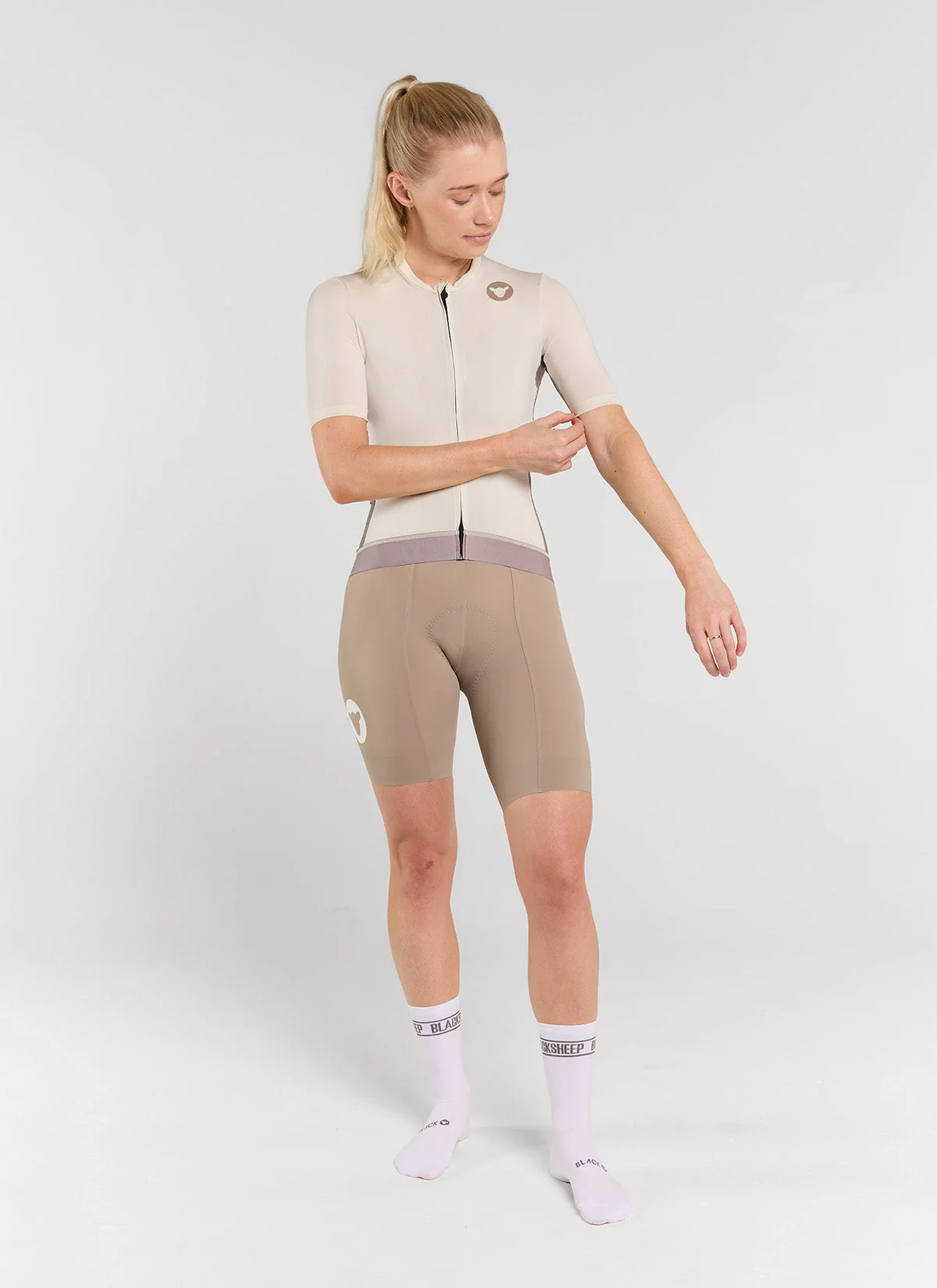Women's Team 7" Bib - Moon Rock - Image 2