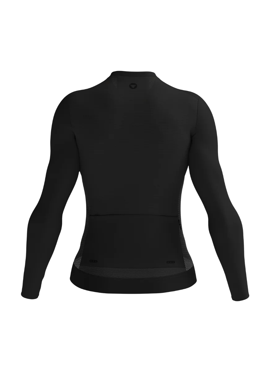 Women's Team LS Jersey - BLACK - Image 3