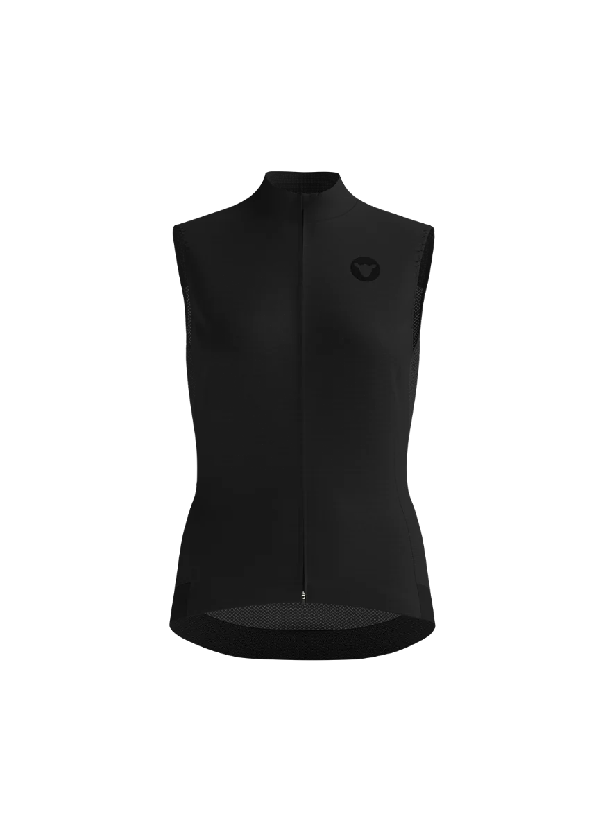 Women's Team Vest - Black